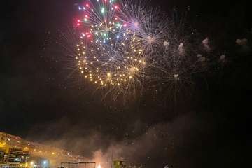 Espectáculo pirotécnico de Melenara 2022/Francisco Javier Santana, TA, Jesús Ruiz y Antonio Alí.